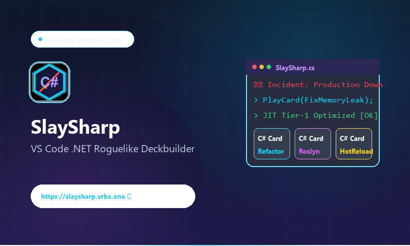 SlaySharp VS Code Deckbuilder náhľad
